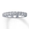 Thumbnail Image 1 of Previously Owned Wedding Band 1/2 ct tw Round-cut Diamonds 14K White Gold
