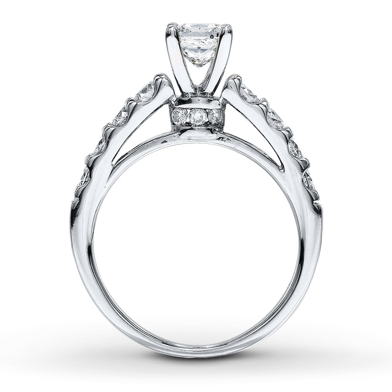Main Image 2 of Previously Owned Ring 1-3/8 ct tw Diamonds 14K White Gold