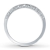 Thumbnail Image 1 of Previously Owned Wedding Band 1/4 ct tw Round-cut Diamonds 14K White Gold