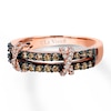 Thumbnail Image 1 of Previously Owned Le Vian Chocolate Diamond Ring 1/2 ct tw 14K Strawberry Gold