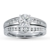 Thumbnail Image 2 of Previously Owned Diamond Engagement Ring Setting 1/3 ct tw Round 14K White Gold