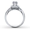 Thumbnail Image 2 of Previously Owned Diamond Ring Setting 3/8 ct tw Round 14K White Gold
