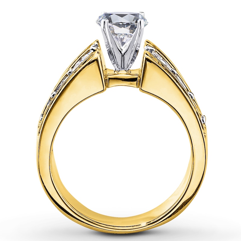 Main Image 2 of Previously Owned Diamond Ring Setting 1 ct tw Diamonds 14K Yellow Gold