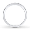 Thumbnail Image 2 of Previously Owned Anniversary Band 1/8 ct tw Round-cut Diamonds 10K White Gold