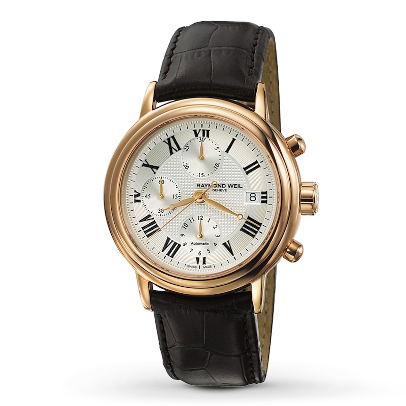 Main Image 1 of Previously Owned RAYMOND WEIL Men's Watch Chrono Maestro