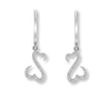 Previously Owned Earrings 1/10 ct tw Diamonds 14K White Gold