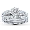 Thumbnail Image 3 of Previously Owned Diamond Bridal Setting 1-1/2 ct tw Round-cut 14K White Gold