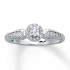 Thumbnail Image 0 of Previously Owned Promise Ring 1/4 ct tw Diamonds 10K White Gold