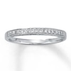 Thumbnail Image 1 of Previously Owned Anniversary Band 1/10 ct tw Round-cut Diamonds 10K White Gold