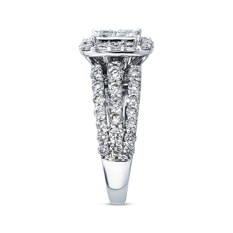 Main Image 2 of Previously Owned Ring 3 ct tw Diamonds 14K White Gold
