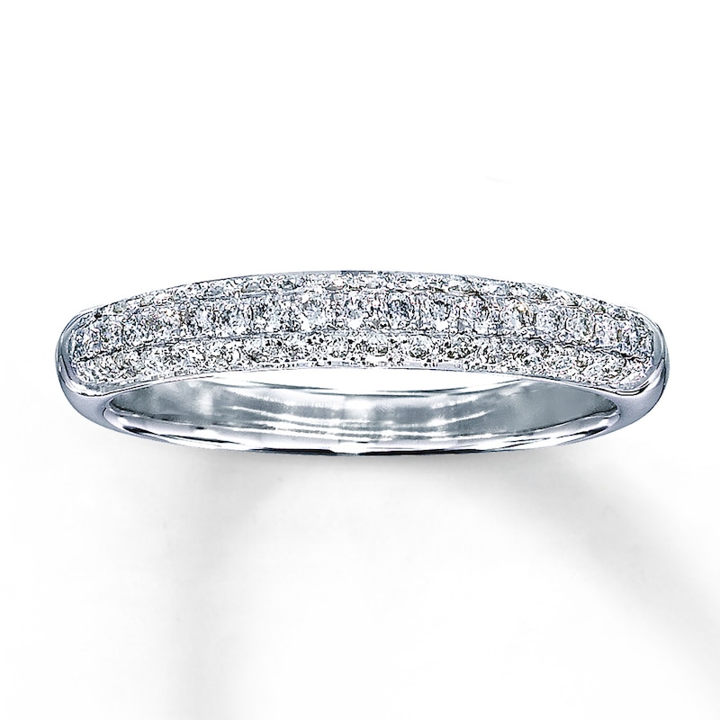 Main Image 1 of Previously Owned Band 3/8 ct tw Diamonds 14K White Gold