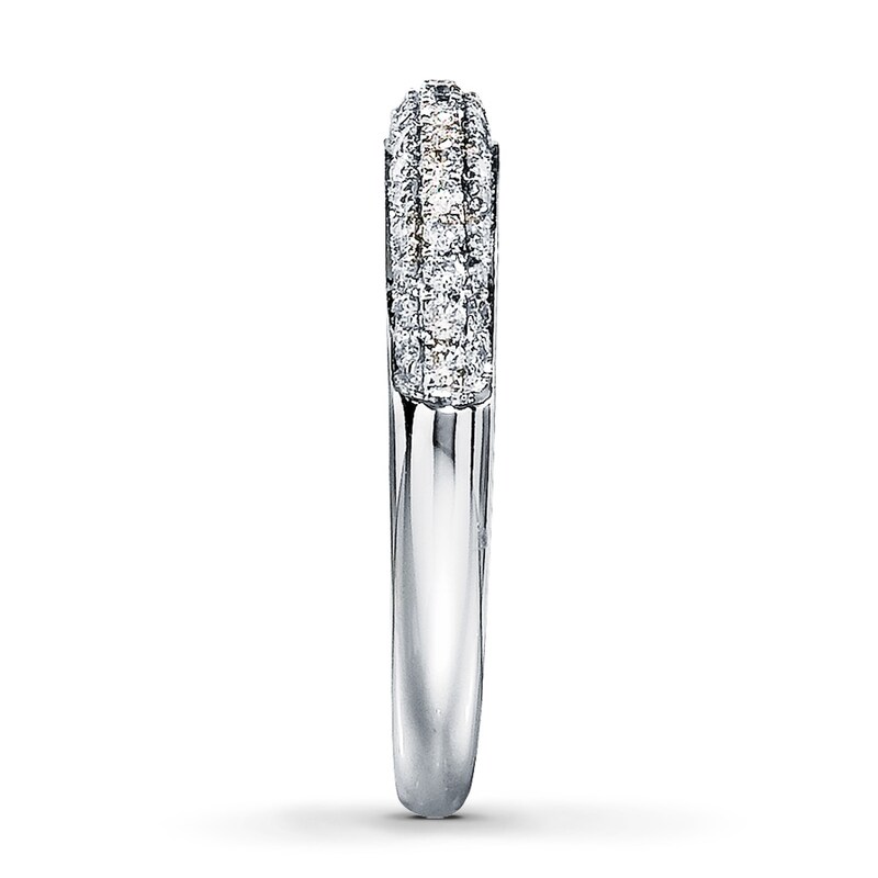 Main Image 3 of Previously Owned Band 3/8 ct tw Diamonds 14K White Gold