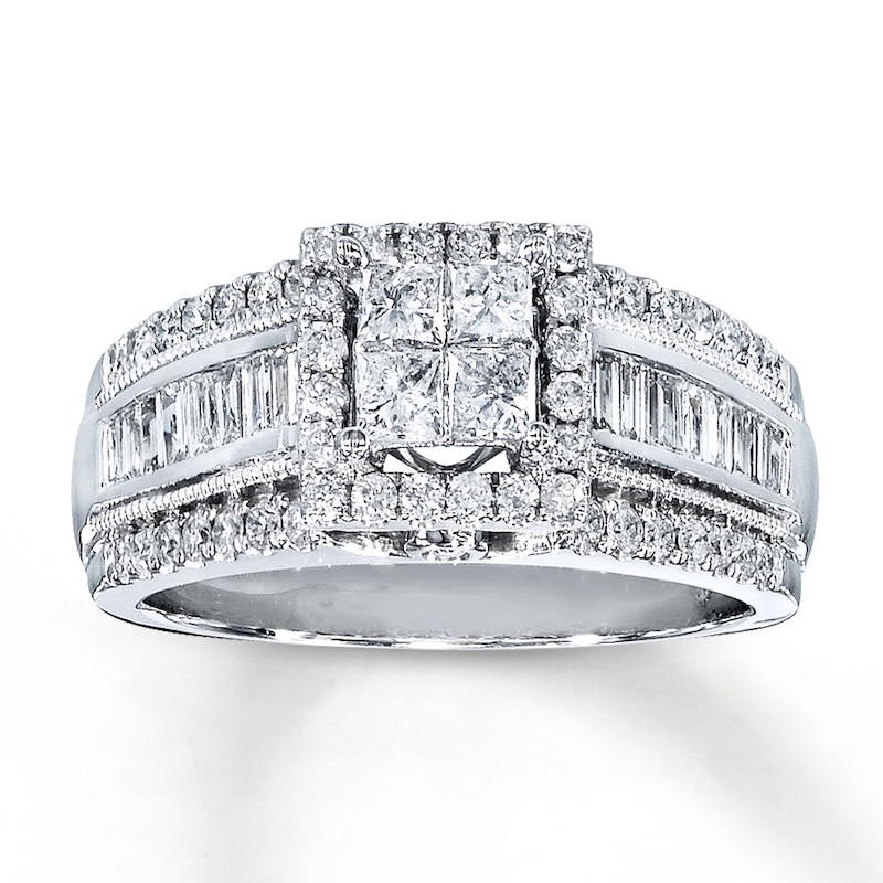 Main Image 1 of Previously Owned Ring 1 ct tw Diamonds 14K White Gold