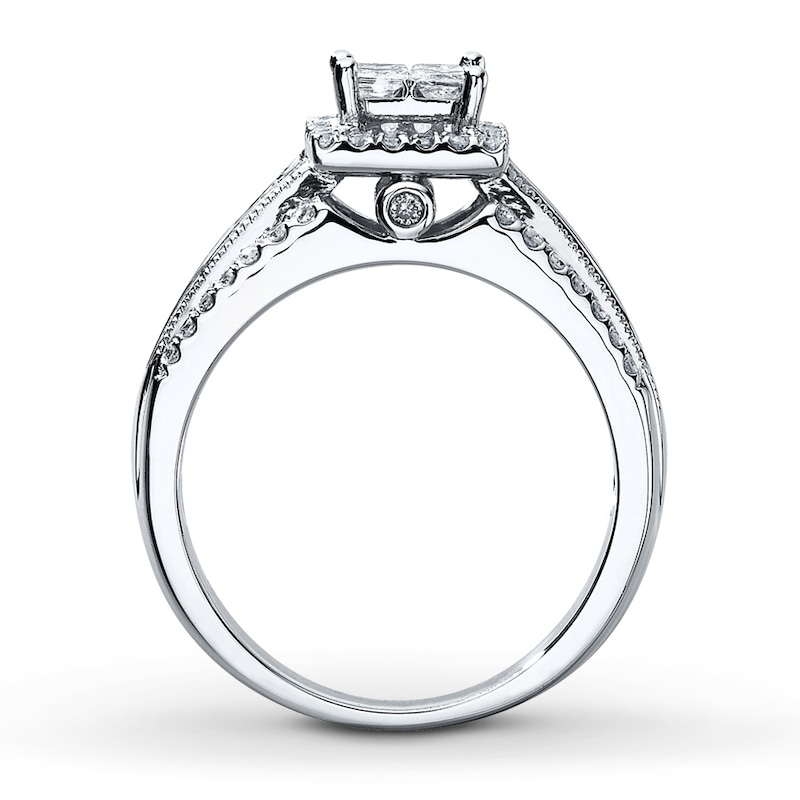 Main Image 2 of Previously Owned Ring 1 ct tw Diamonds 14K White Gold
