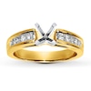 Thumbnail Image 0 of Previously Owned Diamond Ring Setting 1/2 ct tw 14K Yellow Gold