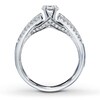 Thumbnail Image 2 of Previously Owned Diamond Ring Setting 3/4 ct tw Round-cut 14K White Gold