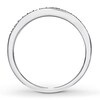 Thumbnail Image 2 of Previously Owned Diamond Wedding Band 1/6 ct tw Round-cut 14K White Gold