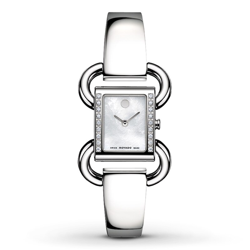 Main Image 1 of Previously Owned Movado Women's Watch Linio Collection 606473