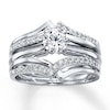 Thumbnail Image 3 of Previously Owned Ring 1/4 ct tw Diamonds 14K White Gold