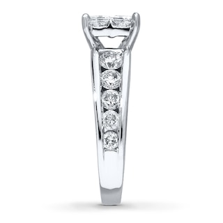 Previously Owned Ring 2-1/2 ct tw Diamonds 14K White Gold | Jared