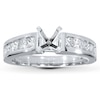 Thumbnail Image 1 of Previously Owned Now + Forever Diamond Ring Setting 5/8 ct tw Princess-cut 14K White Gold
