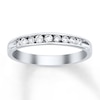 Thumbnail Image 1 of Previously Owned Diamond Anniversary Band 1/4 ct tw Round-cut 10K White Gold