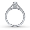 Thumbnail Image 2 of Previously Owned Neil Lane Ring Setting 1/8 ct tw Diamonds 14K White Gold