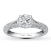Thumbnail Image 3 of Previously Owned Neil Lane Ring Setting 1/8 ct tw Diamonds 14K White Gold