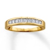 Thumbnail Image 1 of Previously Owned Diamond Anniversary Band 1/2 ct tw Princess-cut 14K Yellow Gold