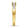 Previously Owned Diamond Anniversary Band 1/2 ct tw Princess-cut 14K Yellow Gold
