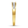 Thumbnail Image 3 of Previously Owned Diamond Anniversary Band 1/2 ct tw Princess-cut 14K Yellow Gold