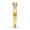 Thumbnail Image 2 of Previously Owned Diamond Anniversary Band 1/2 ct tw Princess-cut 14K Yellow Gold