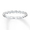 Thumbnail Image 1 of Previously Owned Anniversary Ring 1/10 ct tw Round-cut Diamonds 14K White Gold