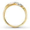 Thumbnail Image 2 of Previously Owned Men's Diamond Wedding Band 1/4 ct tw Round-cut 10K Yellow Gold