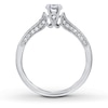 Thumbnail Image 2 of Previously Owned Diamond Ring Setting 1/4 ct tw Round-cut 14K White Gold