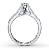 Thumbnail Image 2 of Previously Owned Diamond Bridal Setting 1/3 ct tw Round-Cut 14K White Gold