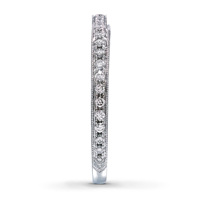 Main Image 3 of Previously Owned Neil Lane Wedding Band 1/5 ct tw Diamonds 14K White Gold