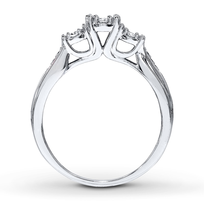 Main Image 2 of Previously Owned Diamond Ring 1/3 ct tw 10K White Gold