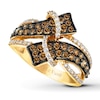 Thumbnail Image 0 of Previously Owned Le Vian Chocolate Diamond Ring 1-1/6 cttw 14K Honey Gold