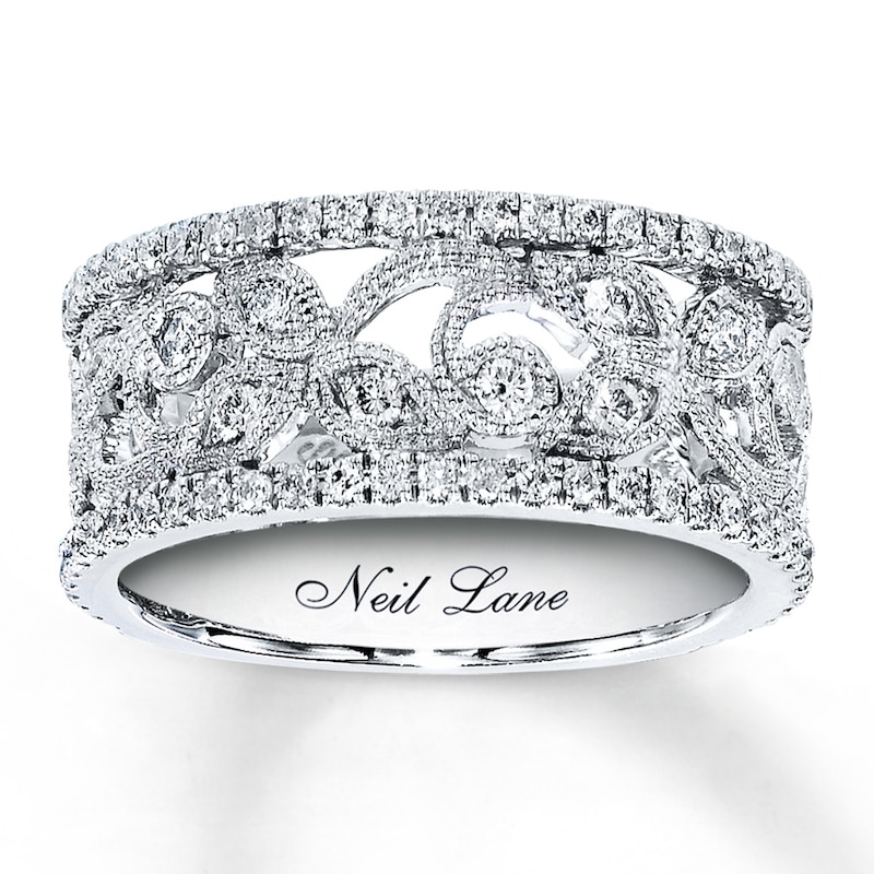 Previously Owned Neil Lane Ring 3/4 ct tw Diamonds 14K White Gold