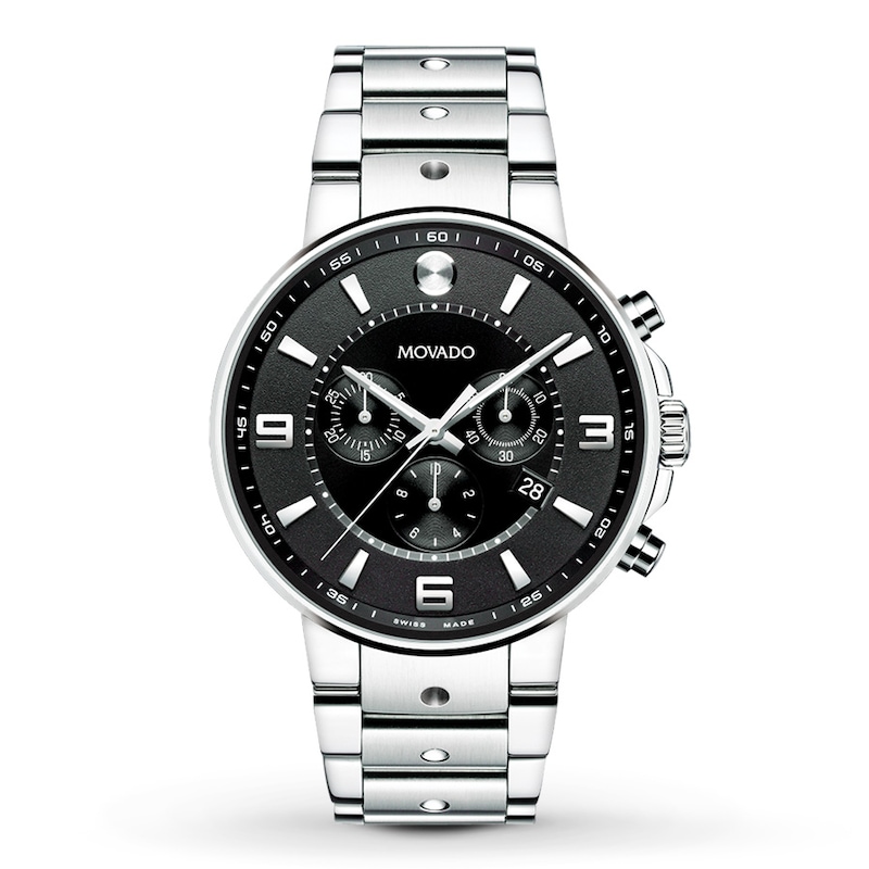 Main Image 1 of Previously Owned Movado Men's Watch SE Pilot Chronograph
