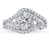 Thumbnail Image 3 of Previously Owned Diamond Ring Setting 3/4 ct tw Round-cut 14K White Gold