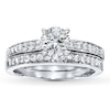 Thumbnail Image 3 of Previously Owned Diamond Bridal Setting 1/3 ct tw Round-cut 14K White Gold