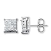 Thumbnail Image 0 of Previously Owned Earrings 5/8 ct tw Diamonds 10K White Gold