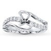 Thumbnail Image 1 of Previously Owned Hearts Desire Setting 1/3 ct tw Round 18K White Gold