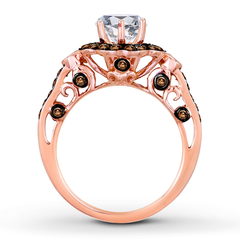 Main Image 2 of Previously Owned Le Vian Bridal 1/2 ct tw Diamonds 14K Gold Ring Setting