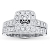 Thumbnail Image 1 of Previously Owned Diamond Bridal Setting 3/4 ct tw Round-cut 14K White Gold