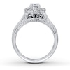 Thumbnail Image 2 of Previously Owned Diamond Bridal Setting 3/4 ct tw Round-cut 14K White Gold