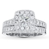 Thumbnail Image 3 of Previously Owned Diamond Bridal Setting 3/4 ct tw Round-cut 14K White Gold