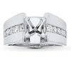 Thumbnail Image 1 of Previously Owned Diamond Ring Setting 5/8 ct tw Round-cut 14K White Gold